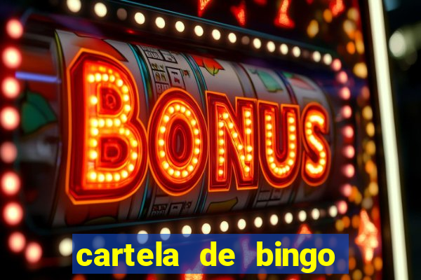 cartela de bingo 75 para imprimir